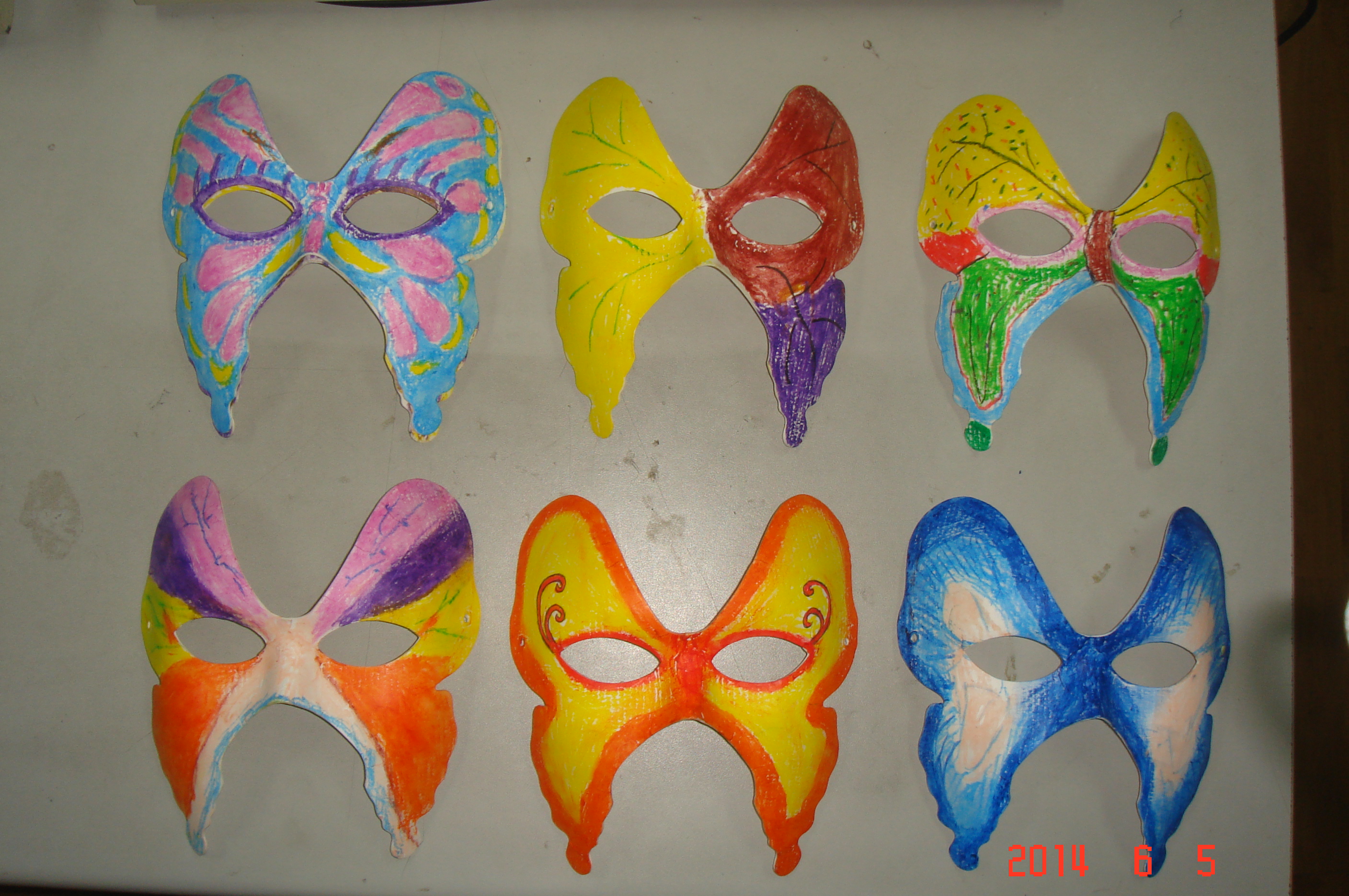 蝴蝶面具创意大赛